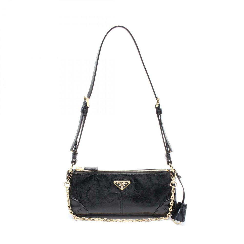 Prada Edition Shoulder Bag Leather Black